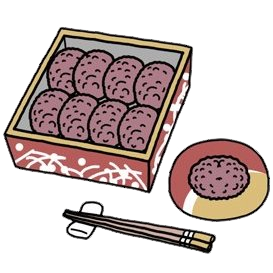 お彼岸におはぎを食べる理由は?ぼたもちは?